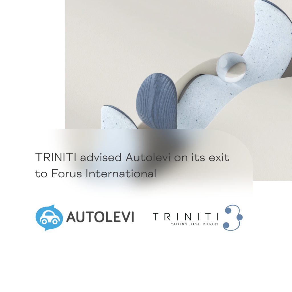 TRINITI advised Autolevi on its exit to Forus International