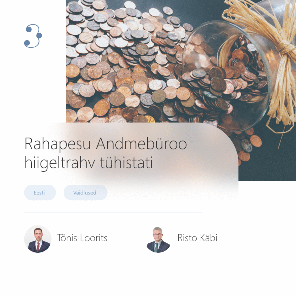 Rahapesu Andmebüroo hiigeltrahv tühistati