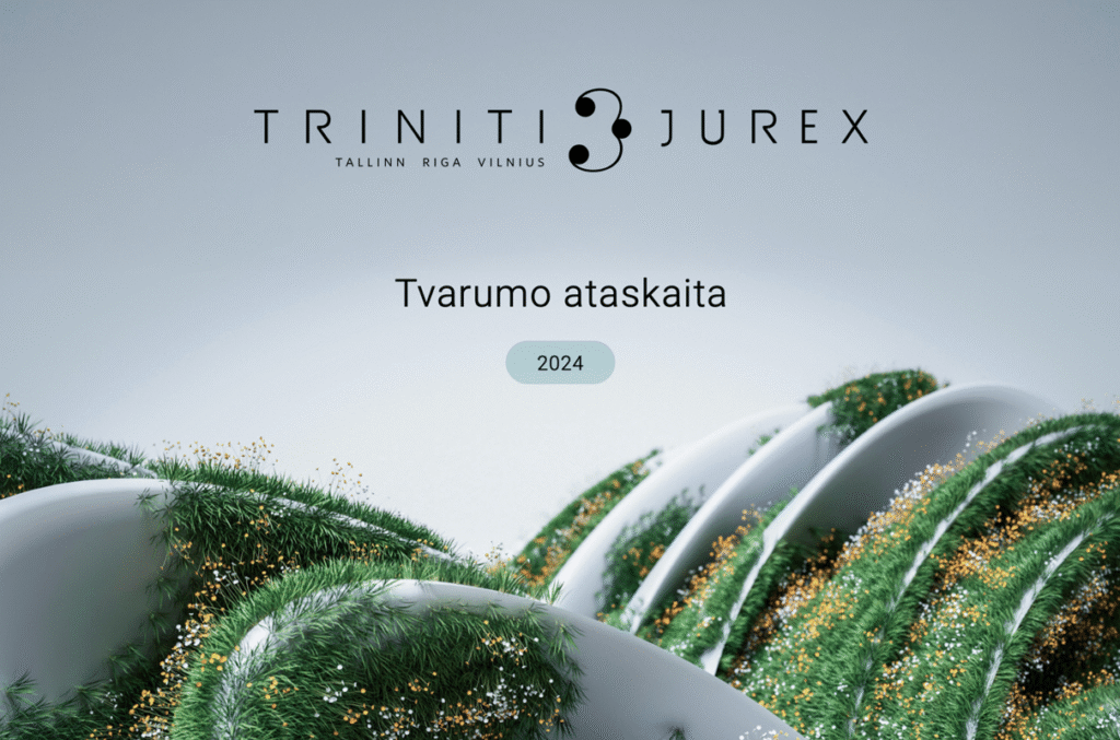 TRINITI JUREX Sustainability Report 2024: When Law Becomes a Driver of Change