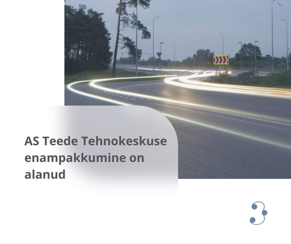 AS Teede Tehnokeskuse enampakkumine on alanud