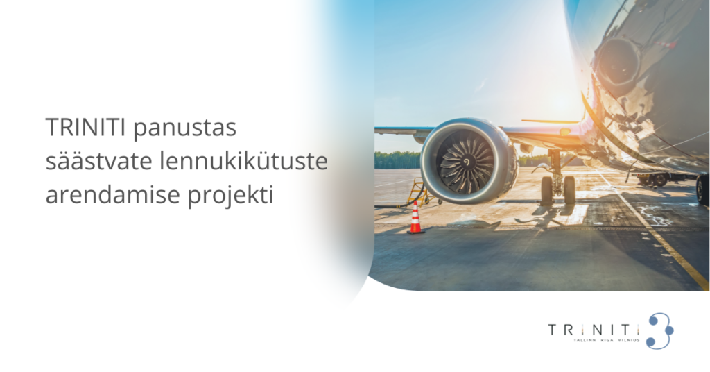 TRINITI panustas säästvate lennukikütuste arendamise projekti